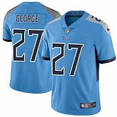 Nike Men & Women & Youth Titans 27 Eddie George Light Blue New 2018 NFL Vapor Untouchable Limited Jersey,baseball caps,new era cap wholesale,wholesale hats